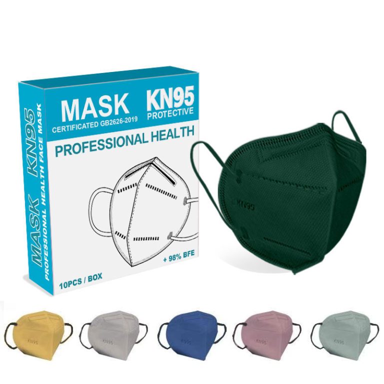 Dark Blue Disposable Face Mask with Black Earloops: Suit for Hospitals and Non-Woven Cloth Mask Review