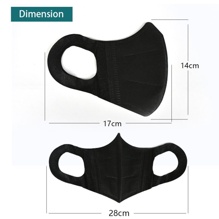 Individually Wrapped KN95 Face Mask: Dense Air Holes for Enhanced Protection, Quality, Comfort, and Suitability