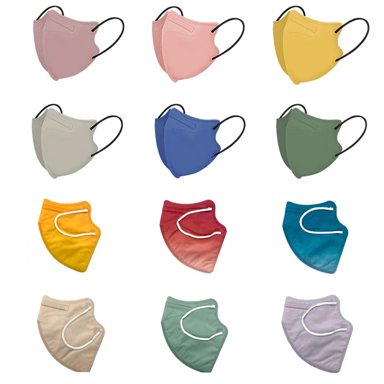 Individually Packaged Fish Shape KN95 Facemask in China: Suitable for Hospitals and Health Settings