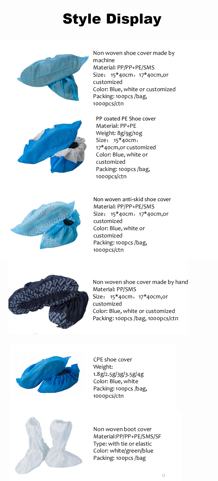 PE Shoe Covers: It’s Time with xQ Suit Industry Trends and Potential