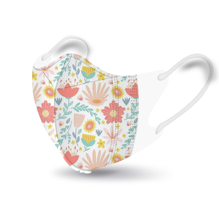 4-Layer 3D Mask Masque KN95 for Hospital Working Environments: Comfort, Safety, and Protection