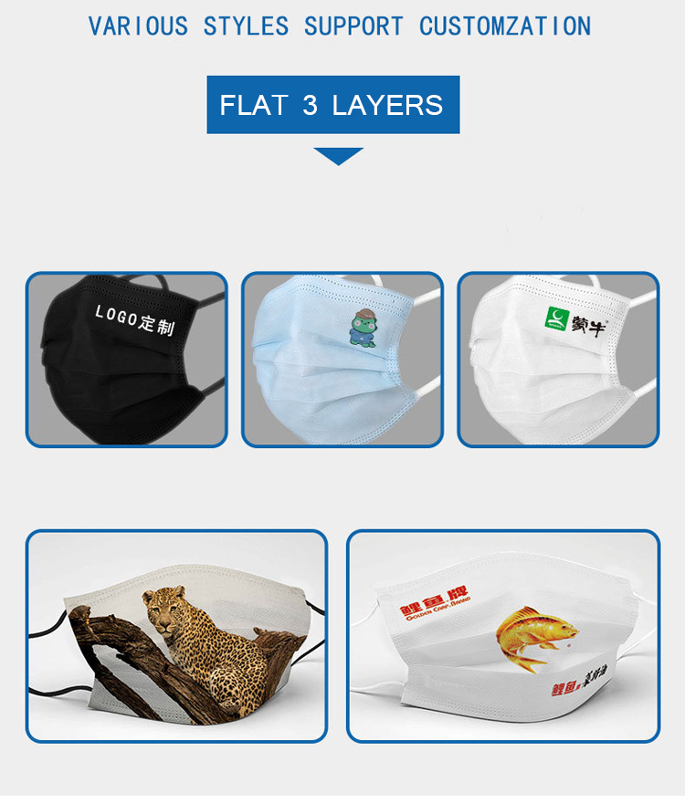 High BFE 99% Disposable Non-Woven Fabric Masks with Factory Direct Price: IT, Non-Woven Fabric, With, Q